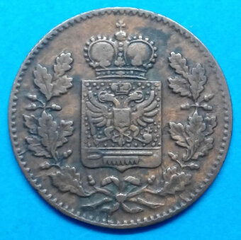Stará mince r. 1857 Frederik Günther - 2