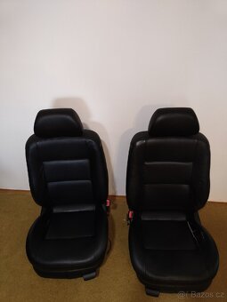 Sedačky passat b5.5 s dětským podsedákem kožené - 2
