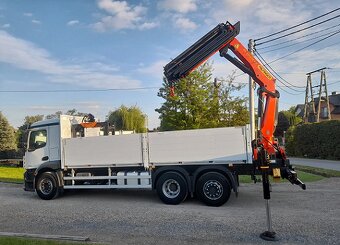 Mercedes-Benz Antos 2543 6x2 - valník s hydraulickou rukou - 2
