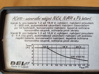 Nabíječka na modely, ale i na autobaterie - 2
