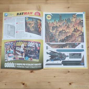 Sada vystřihovánek – Batman a Národní divadlo z ABC - 2