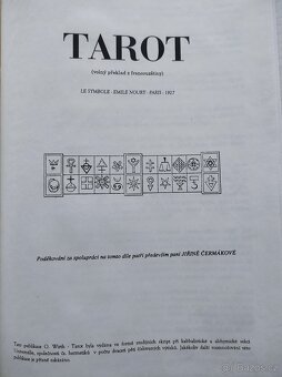 Oswald Wirth - Tarot - LE SYMBOLE EMILE NOURY - Paris - 1927 - 2
