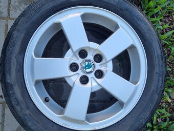 Originální litá kola Octavia 1 R16 , 6,5Jx16 ET42 5x100 - 2