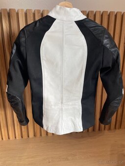 Moto kožená bunda VIPER INFINITY WHITE, vel.34/36 - 2