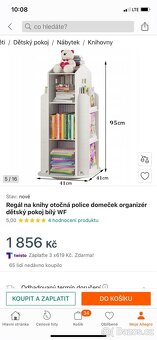 Otocna detska knihovna hrad/ domecek - 2