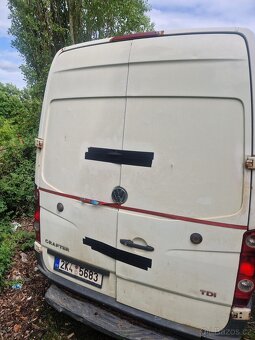 VW CRAFTER 2.5 tdi 120kw plně funkční r.v.2008 - 2
