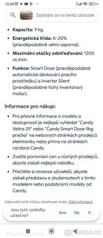 Pračka Candy 9KG - 2