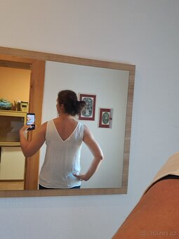 Krémové bílá halenka - 2