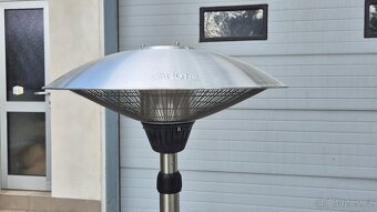 Výkonný vertikální elektrický ohřívač na terasu - 2