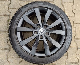 Alu kola originál Škoda Octavia III 5x112 R17 Crystal - 2