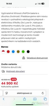 Elektro tříkolka - 2