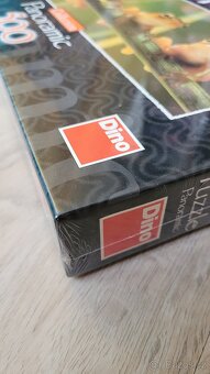 Dino puzzle Panoramic 500 dílků žabky - nové - 2