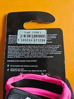 Prodám cyklo rukavice 3F trail 2129 vel. L - 2