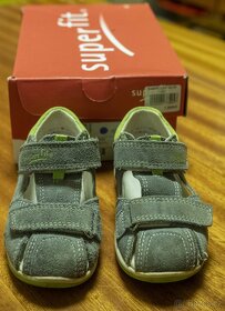 Sandály Superfit šedo-zelené, velikost 22 - 2