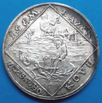 Stříbrná medaile ČSR Jsem ražen z českého kovu - 2