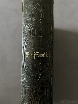 Biblia Sacra, to jest: Biblí Swatá, z roku 1867 - 2