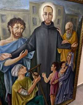 Velký kostelní obraz F. Michelini (1952) - 2