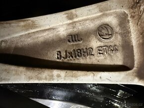 Alu kola Cassiopeia Škoda Superb 3 8Jx18 ET44 - 2