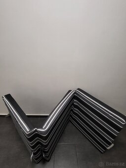 matrace 191x69x9, černý potah - 2