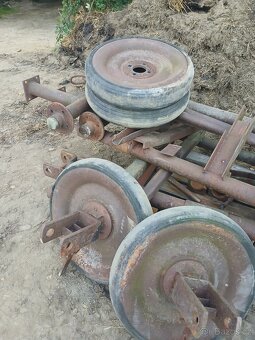 Ocelová kola s gumovým běhounem - 2