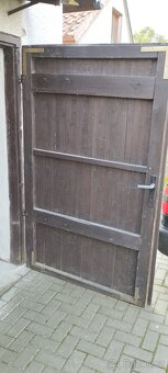 Dřevěné vrata - 2