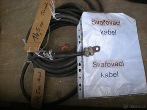 Startovací- Svařovací  měděné kabely - 2
