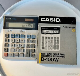 Stolní kalkulačka Casio D-100W - 2