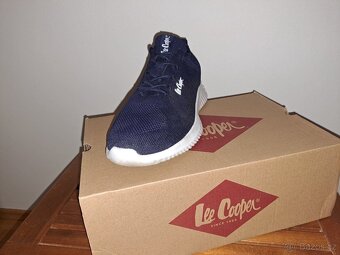 PÁNSKÉ BOTY LEE COOPER, TMAVĚ MODRÉ, VEL. 44 - 2