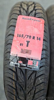 Prodám, 2x letní pneu Uniroyal 165/70 R14 81 T - 2
