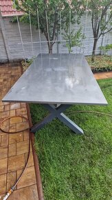 Zahradni stůl 210x100x75 a 6 ks židli - 2