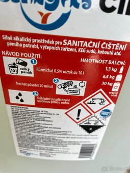 Alkalický prostŕedek pro čištění potrubí 30kg - 2
