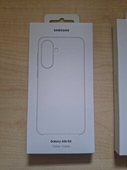 Samsung A56 5G Clear + Silicone Case - 2