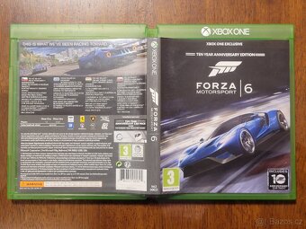 XBOX ONE závodní hra Forza Motorsport 6. - 2