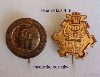 predám odznaky - 2