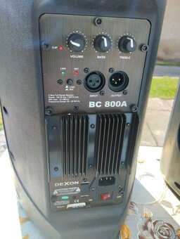 Pár reproduktorů dexon Bc 800a professional - 2
