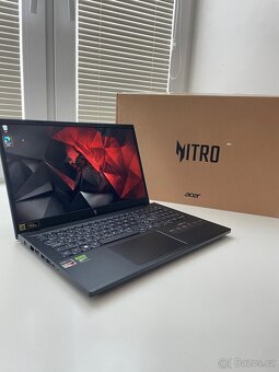 Nový herní notebook Acer Nitro V15- Ryzen5-7535HS-16RAM-RTX- - 2