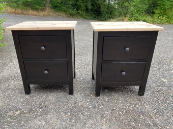 IKEA Hemnes komody se 2 zásuvkami - černohnědé - 2