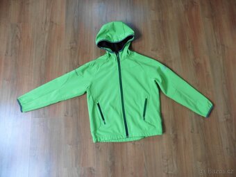 Zelená softshell bunda McKinley vel. 140 cm - 2