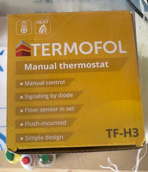Manuální termostat Termofol TF-H3 - 2