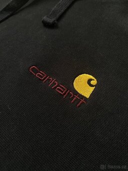 Pánská mikina Carhartt WIP Hooded American Script Sweat - 2