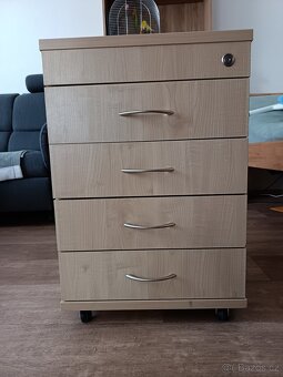 Šuplíkový kontejner pod psací stůl - 2