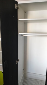 Černá dětská skříň  Stuva z Ikei - 2