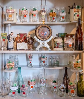 Sbírám STARÉ LAHVE, SKLENICE, PULLITRY, FLAŠKY NA PIVO - 2