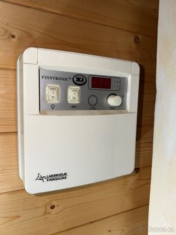 Finská sauna masiv 38mm rozměr 200x200x205v - 2