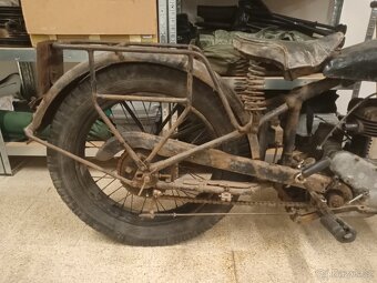 Předválečný motocykl Peugeot P107 350ccm, Doklady - 2