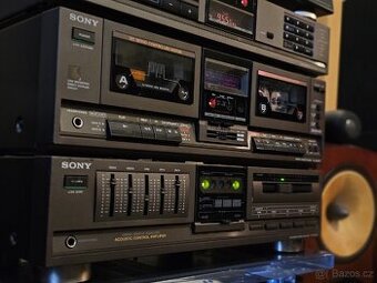 HiFi vĕž SONY ZES, FM, EQ, MGF, možno i Gramofon - 2