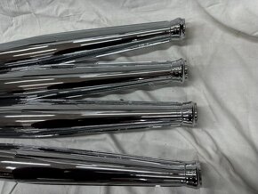 Predám VÝFUKY JAWA 350/634 638 95cm / 102 cm bez prelisu - 2