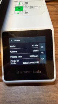 3D tiskárna Bambu Lab A1 Mini - 2