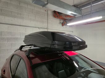 Střešní box HAKR Magic Line 400 černý - 2