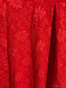 Společenské šaty červené velikost 2XL - 2